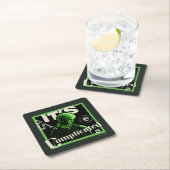 ドラコマルフォイ – "複雑だ" スクエアペーパーコースター (インサイチュ)