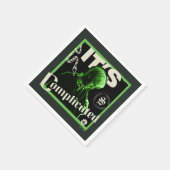 ドラコマルフォイ – "複雑だ" スタンダードカクテルナプキン (角)