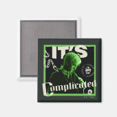 ドラコマルフォイ – "複雑だ" マグネット (正面/裏面)