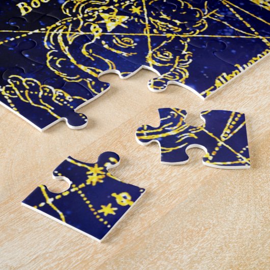 ドラコ星座 ジグソーパズル (側面)