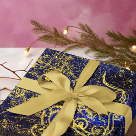 ドラコ金ゴールド天星座 ラッピングペーパーシート