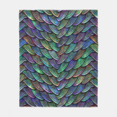 ドラゴはかりで測ンシェーズ1 フリースブランケット (正面)