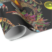 ドラゴカラフルと宝石 ラッピングペーパー (ロールコーナー)