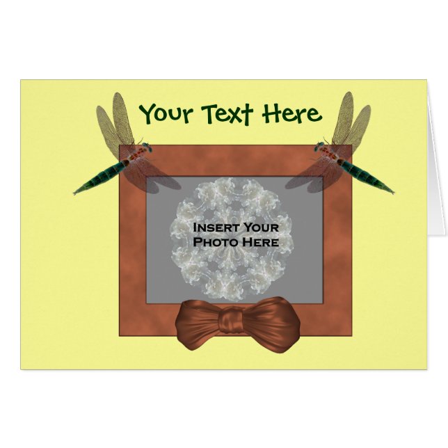 ドラゴカラフルンバエ写真カード (正面横)