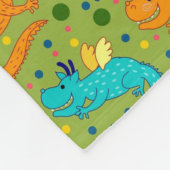 ドラゴカラフルン フリースブランケット (角)