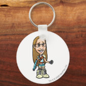 ドラゴナ・テロ山スタッフプレーヤー キーホルダー (正面)