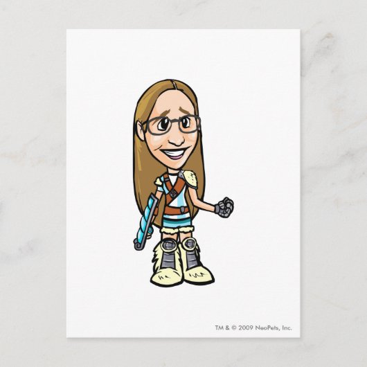 ドラゴナ・テロ山スタッフプレーヤー ポストカード (正面)