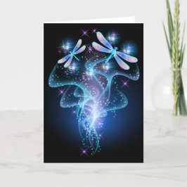 ドラゴパーソナライズされたンフライクリスマスカード シーズンカード