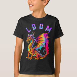 ドラゴンおもしろいルーム愛男性へ女想像GIF Tシャツ