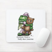 ドラゴンおよびくま マウスパッド (マウス)