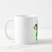 ドラゴンおよび煙 コーヒーマグカップ (左)