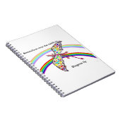 ドラゴンおよび虹 ノートブック (右側)