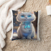 ドラゴンお洒落ウォーター・カラー枕 クッション (ブランケット)