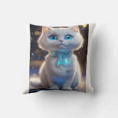 ドラゴンお洒落ウォーター・カラー枕 クッション (裏面)