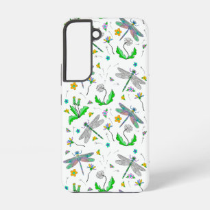 ドラゴンお洒落ハエとタンポポの手描き SAMSUNG GALAXY S22ケース