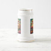 ドラゴンお洒落フライフローラ抽象芸術パーソナライズされた ビールジョッキ (中央)