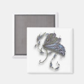 ドラゴンお洒落フライ マグネット (正面/裏面)