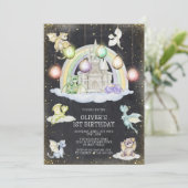 ドラゴンお洒落マジカルバースデーパーティー 招待状 (スタンド正面)