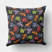 ドラゴンお洒落ラバーズパターン装飾用クッション クッション (裏面)