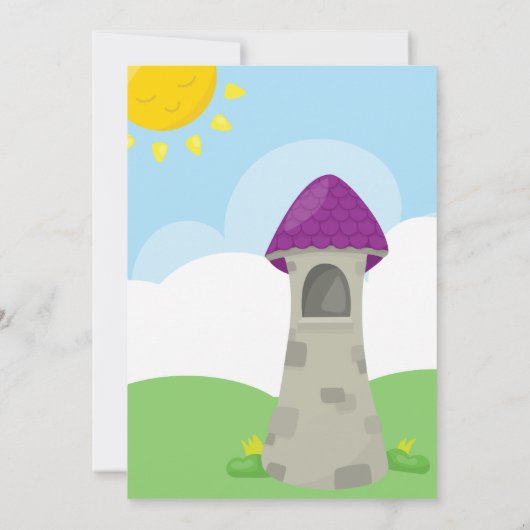 ドラゴンお洒落男の赤ちゃんシャワー 招待状 (裏面)