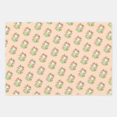 ドラゴンかわいいもち可愛いかわいい ラッピングペーパーシート (正面)