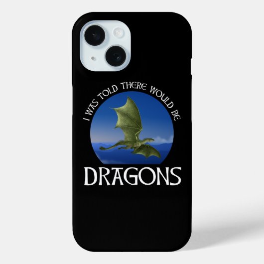 ドラゴンがいると聞いていたのに Case-Mate iPhoneケース (裏面)