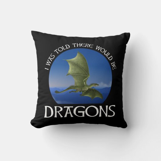 ドラゴンがいるはずだったのに クッション (正面)