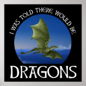 ドラゴンがいるはずだって言われたのに ポスター (正面)