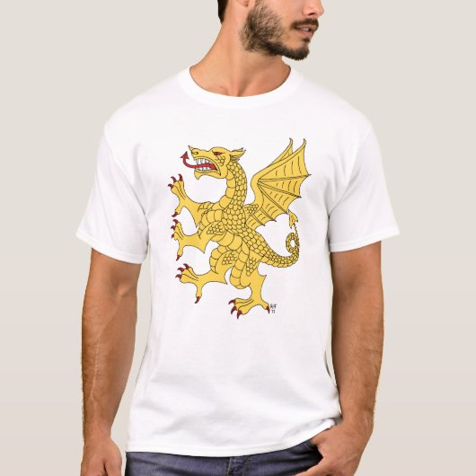 ドラゴンがはびこる Tシャツ (正面)