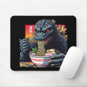 ドラゴンがラーメンを食べている マウスパッド (マウス)