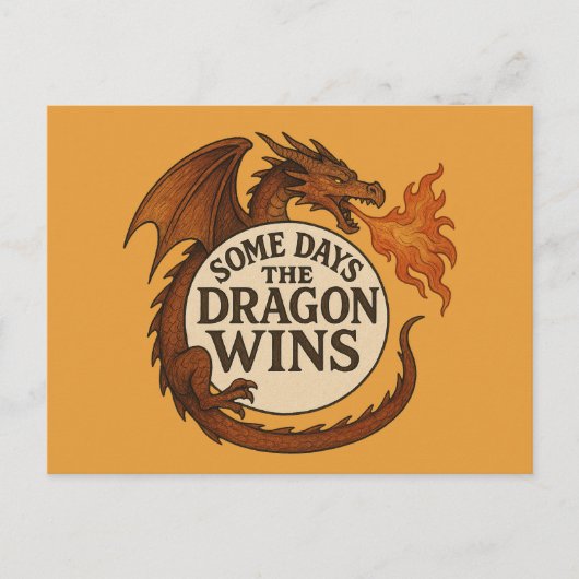 ドラゴンが勝つ日 ポストカード (正面)