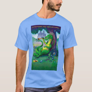ドラゴンが勝つ – 緑 Tシャツ
