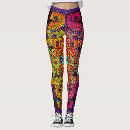 ドラゴンが金ゴールドを麦わらレギンスに レギンス