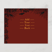 ドラゴンたち - ハッピーハロウィン！今日は料理するよ チラシ (裏面)