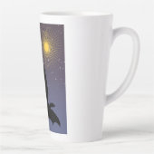 ドラゴンだ君の想像じゃない カフェラテマグ (右)
