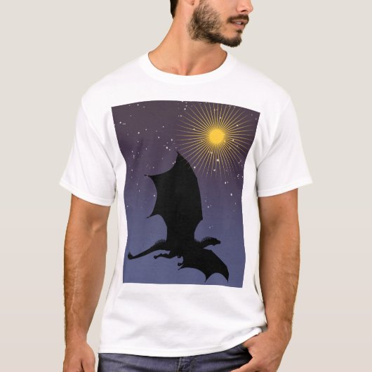 ドラゴンだ君の想像じゃない Tシャツ (正面)