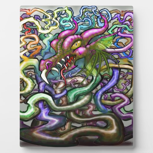 ドラゴンつる植物 フォトプラーク (正面)