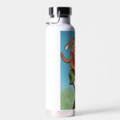 ドラゴンで花を集める ウォーターボトル (右面)