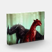 ドラゴンとグリフィンの味方か敵か？ フォトブロック (左)