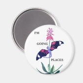 ドラゴンとサボテン マグネット (正面/裏面)