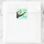 ドラゴンとサル スクエアシール (バッグ)