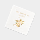 ドラゴンとスターズアレ魔法 箔ナプキン (左)