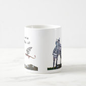 ドラゴンとゼブラ コーヒーマグカップ (中央)
