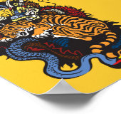 ドラゴンとタイガーの戦い ポスター (角)