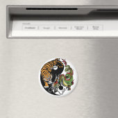 ドラゴンとタイガー陰陽 マグネット (インサイチュ (食洗機))