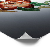 ドラゴンとフェニックスステンシル ポスター (角)