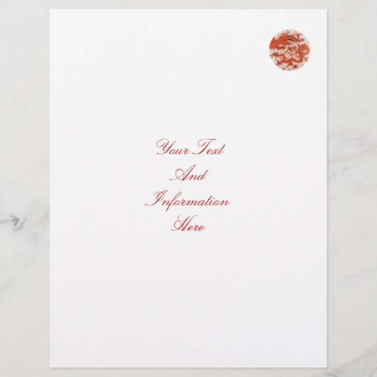 ドラゴンとフェニックスフライヤー チラシ (正面)