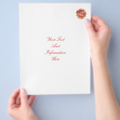 ドラゴンとフェニックスフライヤー チラシ (手)