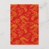 ドラゴンとフェニックス | フェニックス背景ゲスト情報 エンクロージャーカード (裏面)