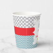 ドラゴンと城の誕生日パーティー 紙コップ (右)